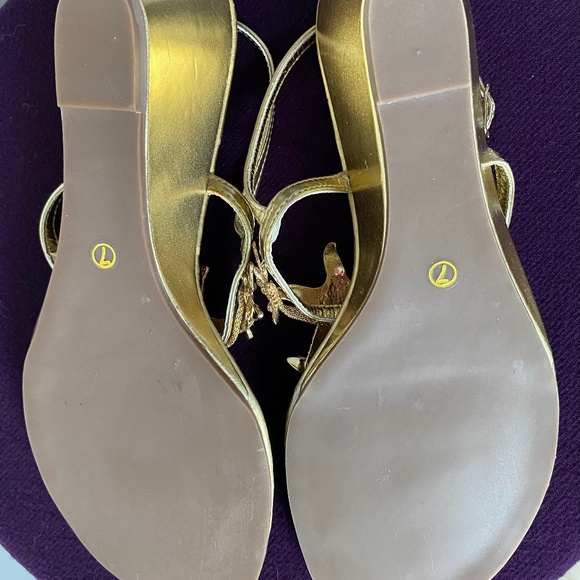 Gold    Wild Rose   Sandals - Picture 8 of 8